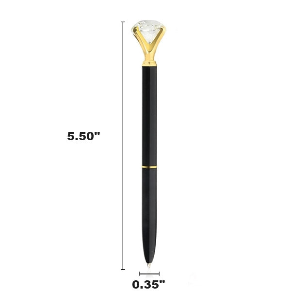 Crystal Metal Ballpoint Pen