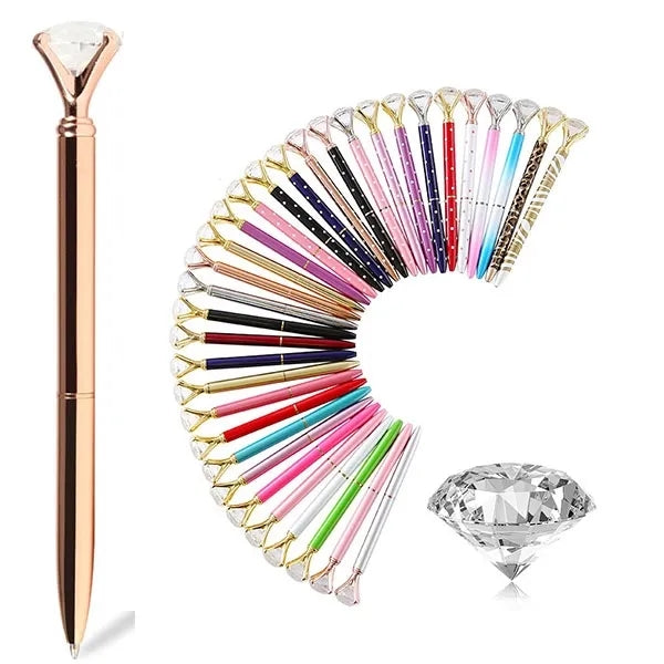 Crystal Metal Ballpoint Pen