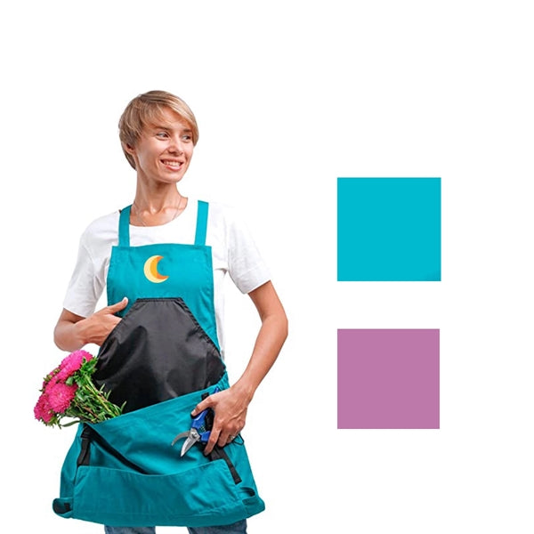 Garden Apron With Quick Release Pockets