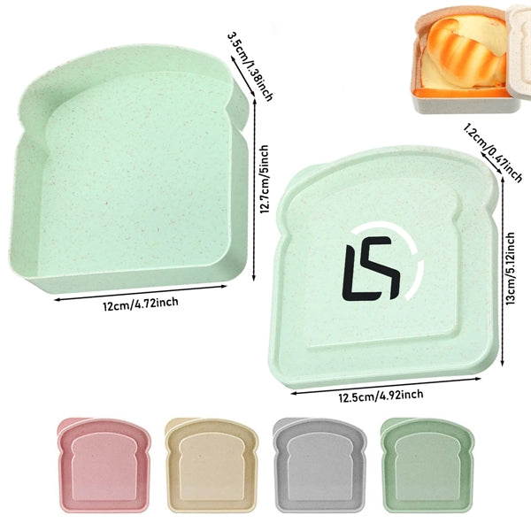 Pp And Bamboo Fiber Sandwich Containers Food Storage
