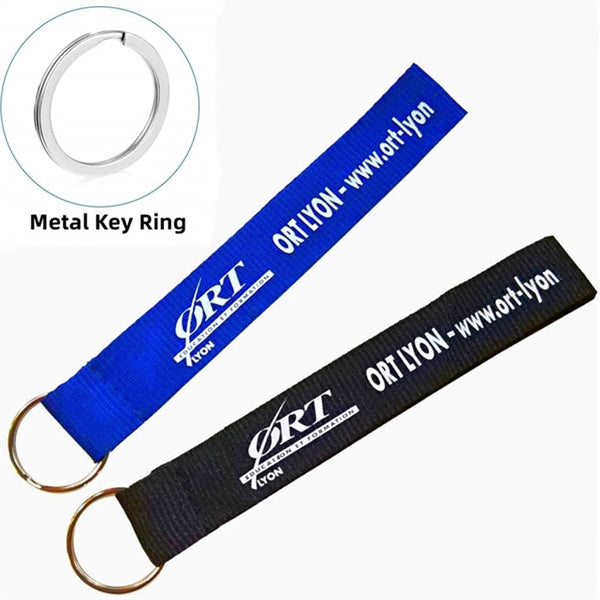 Sublimation Wrist Keychain Lanyard