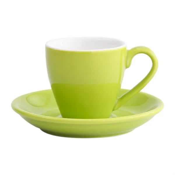 2.7 Oz Ceramic Espresso Cups and Saucer
