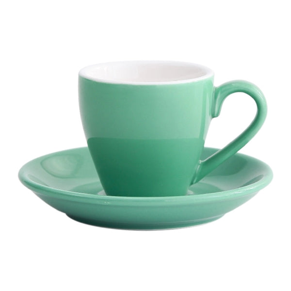 2.7 Oz Ceramic Espresso Cups and Saucer