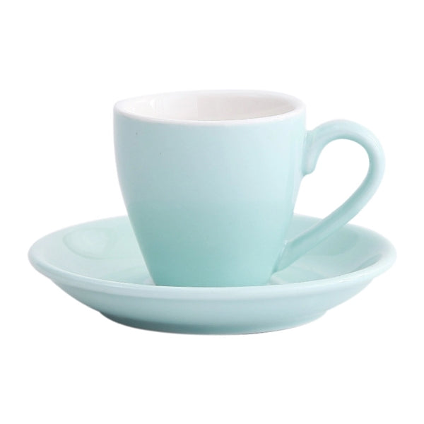 2.7 Oz Ceramic Espresso Cups and Saucer