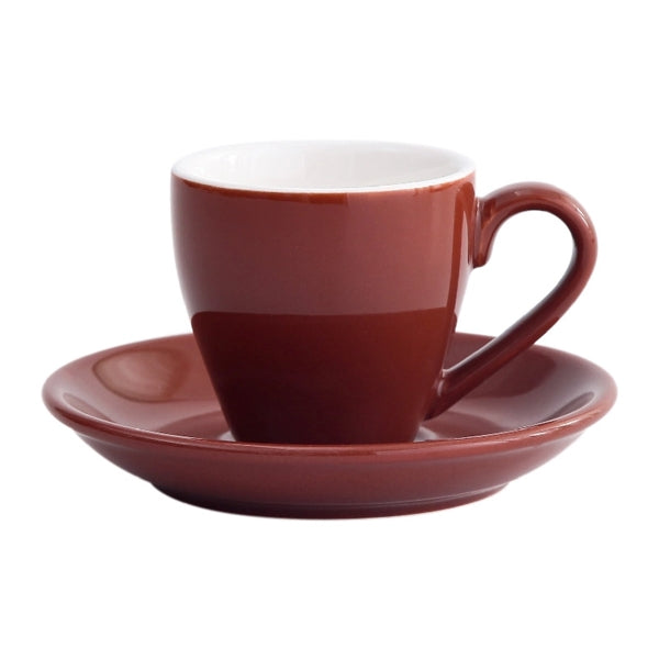 2.7 Oz Ceramic Espresso Cups and Saucer