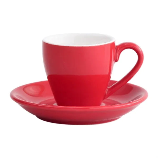 2.7 Oz Ceramic Espresso Cups and Saucer