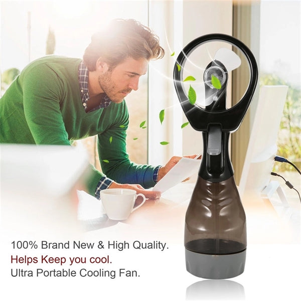 Mini Handheld Cooling Water Spray Mist Fan
