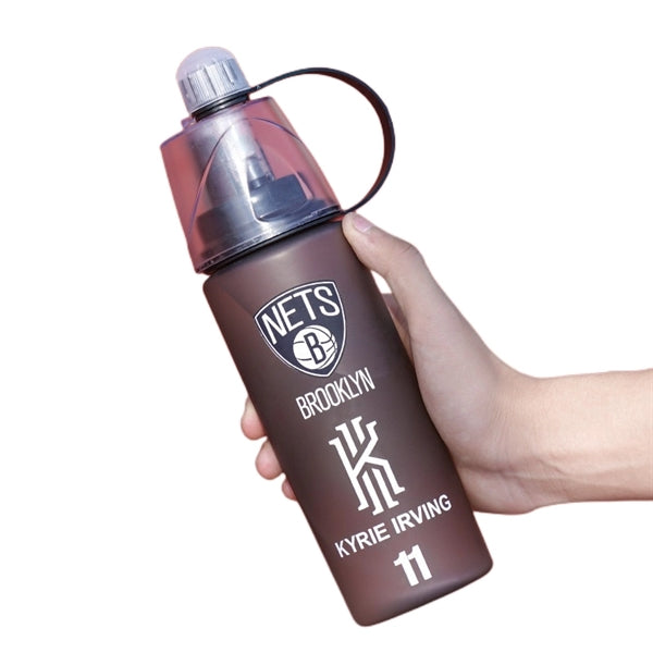 Kids NBA Star Player Sports Misting Top Spout Water Bottle