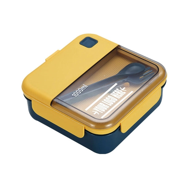 Square Flat Top Student Lunch Box