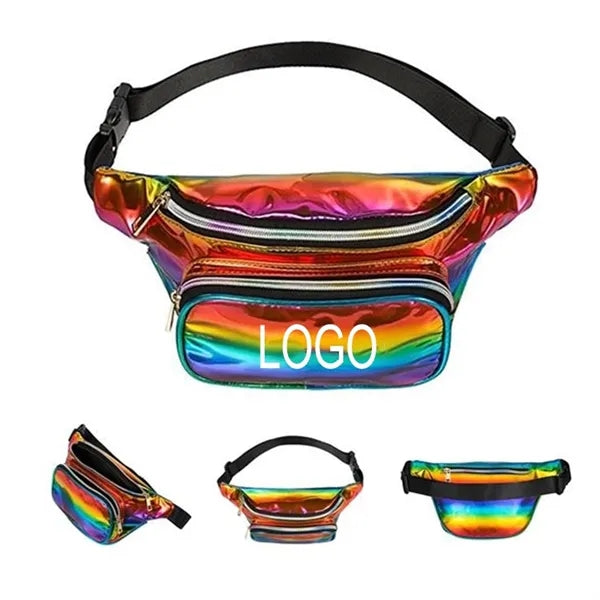 LGBT Holographic Rainbow Fanny Pack