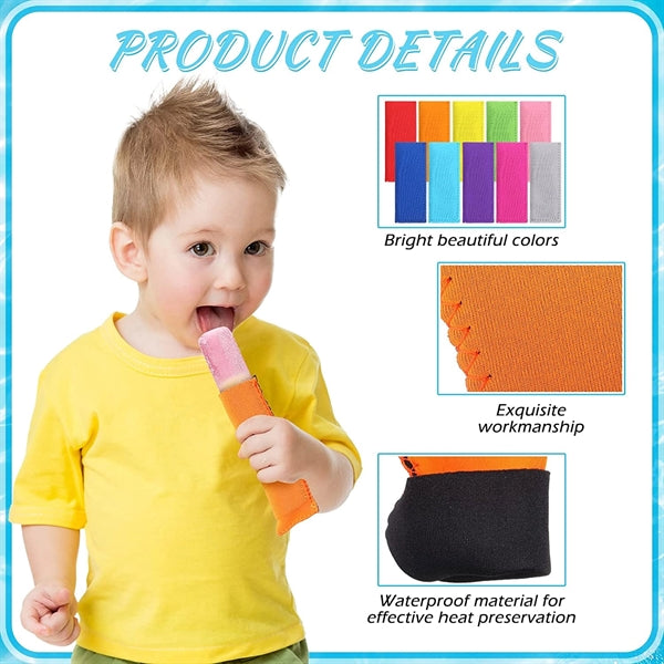 Antifreezing Ice Pop Holder Sleeves