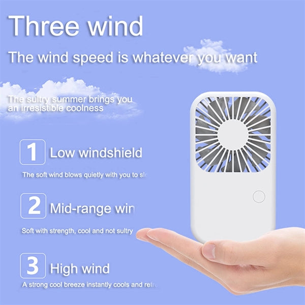 Portable Handheld Fan USB Rechargeable