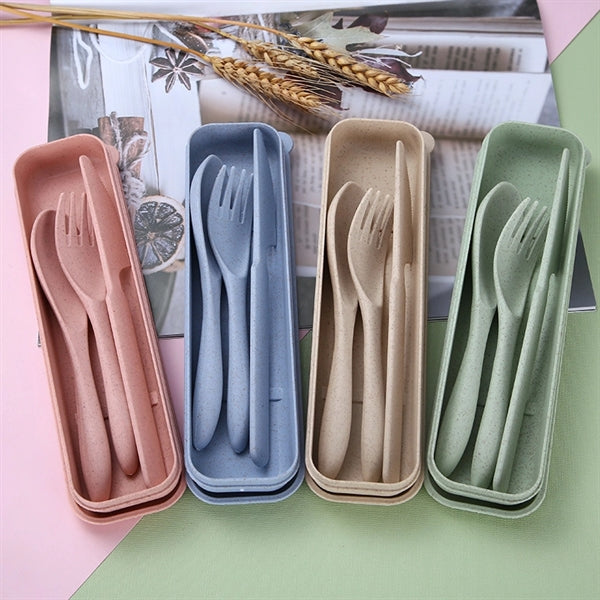 Travel Utensil Set with Case