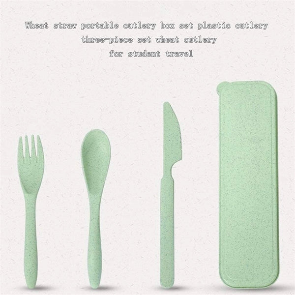 Travel Utensil Set with Case