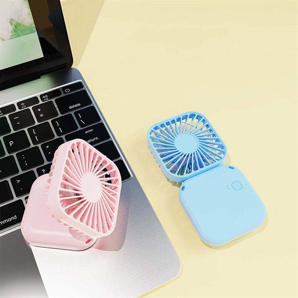 Hanging Mini Neck Fan with External Battery
