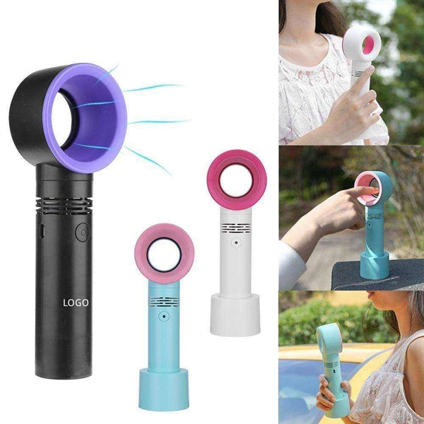 Portable Mini Handheld Leafless Fan