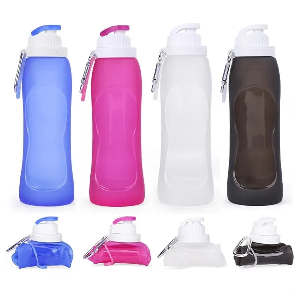 Collapsible Sport Water Bottle-17 Oz.
