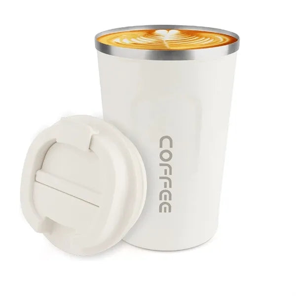 12 oz Stainless Steel Tumbler Coffee Travel Mug w/Lid