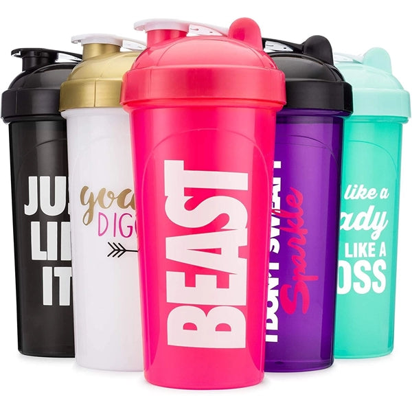 24 Oz. Plastic Shaker Bottle Cup