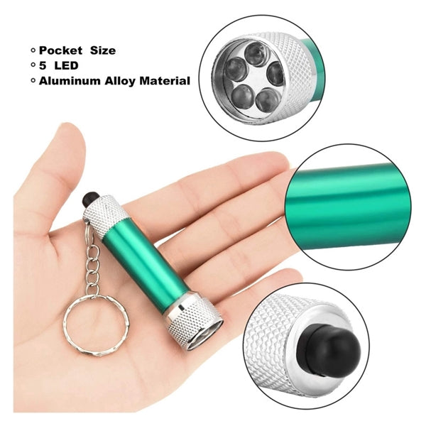 Mini 3 LED Aluminum Keychain Keylight