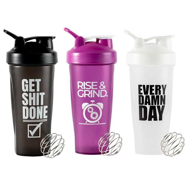 24 Oz. Plastic Shaker Bottle Cup