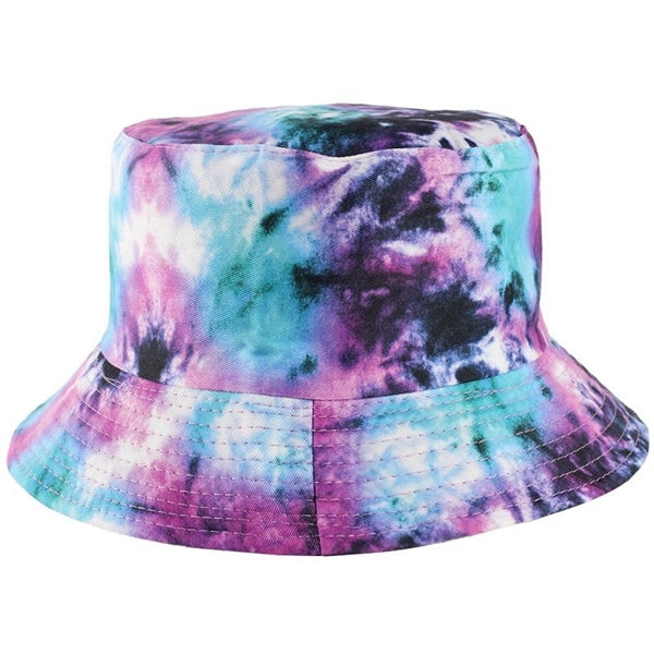 Double Sided Tie Dye Summer Bucket Hat