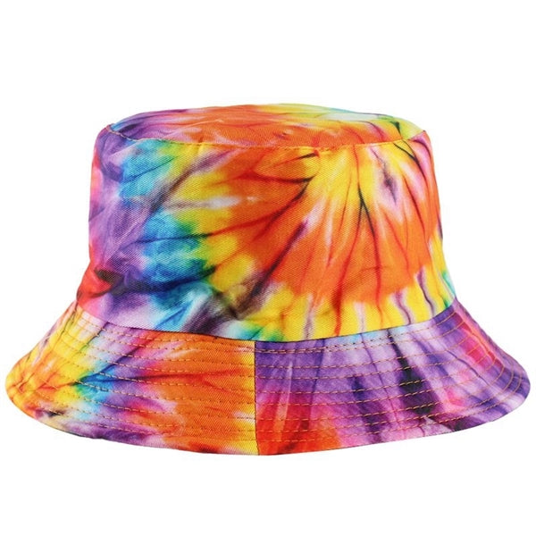 Double Sided Tie Dye Summer Bucket Hat