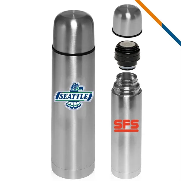 Simi Stainless Steel Vacuum Flask - 24 OZ.