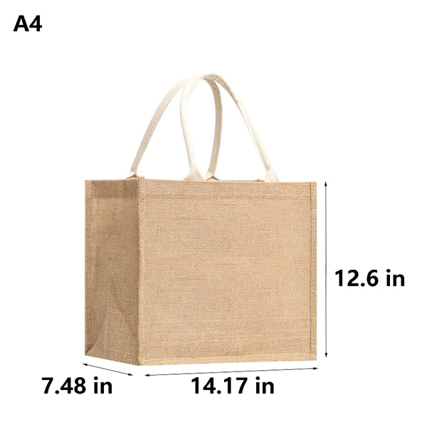 Jute Tote Bag