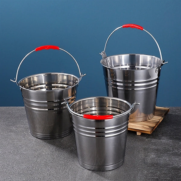135 Oz Stainless Steel Water Pails Ice Beer Bucket