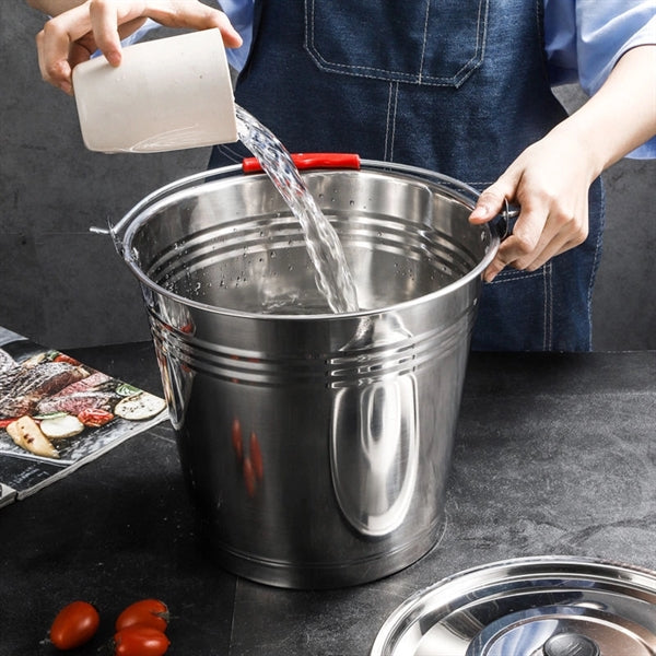 135 Oz Stainless Steel Water Pails Ice Beer Bucket