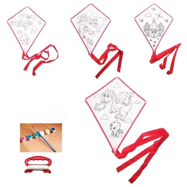 Painting DIY Flying Kite
