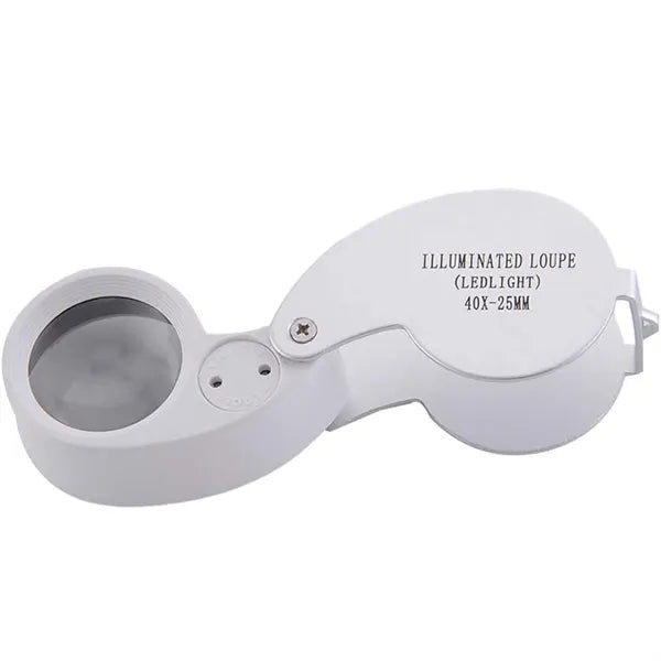 Handheld 40X Loupe for Jewelry, Watches & Gems