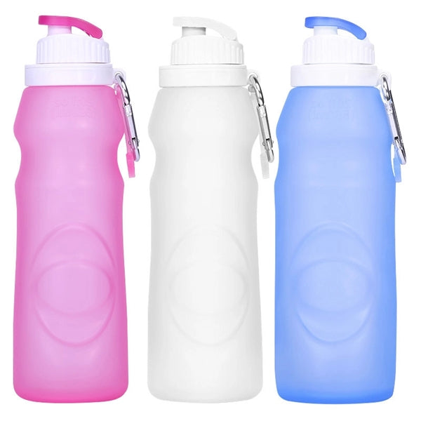 Folding Sport Water Bottle-18 Oz.