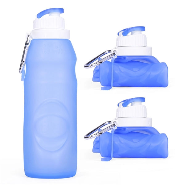 Folding Sport Water Bottle-18 Oz.