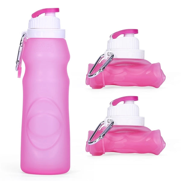 Folding Sport Water Bottle-18 Oz.