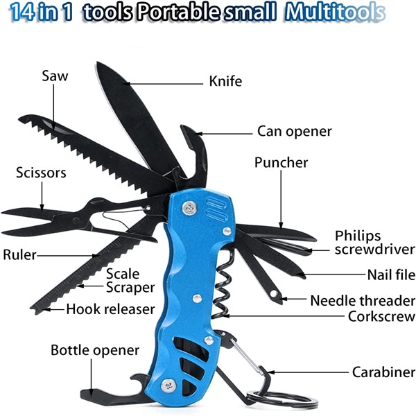 Multitool Folding Keychain Knife