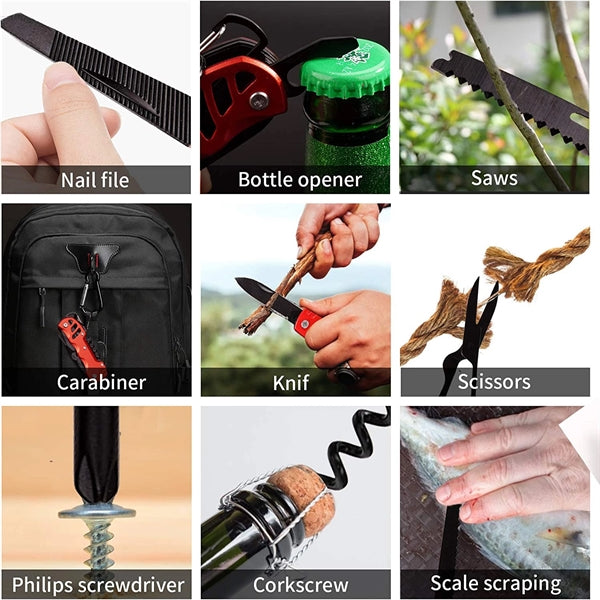 Multitool Folding Keychain Knife