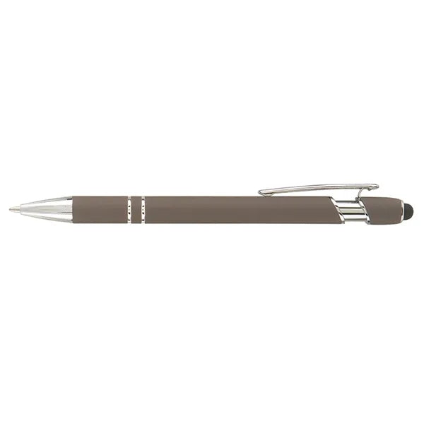 Ballpoint Pen With Soft Touch Click Metal