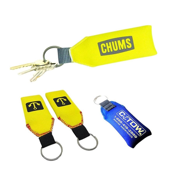 Neoprene Floating Keychain