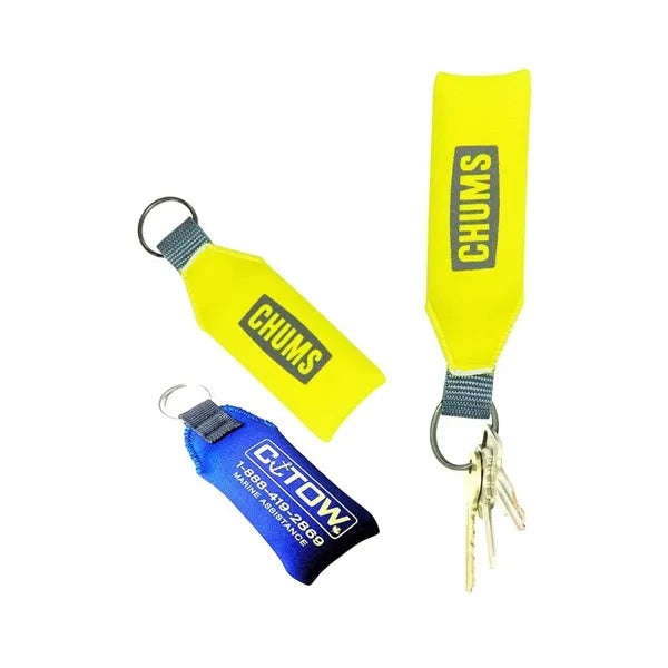 Neoprene Floating Keychain