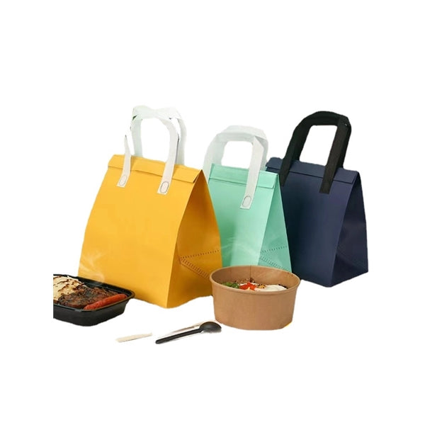 Food Beverage Takeout Insulated Tote Bag