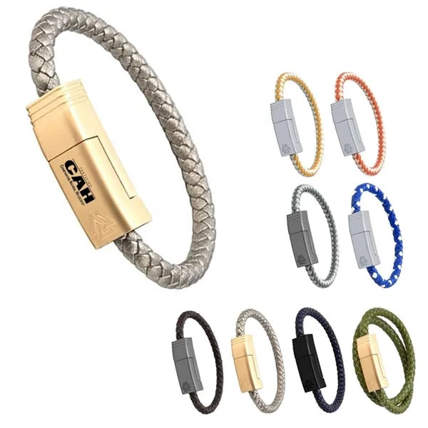 Bracelet Micro USB Type C Cable