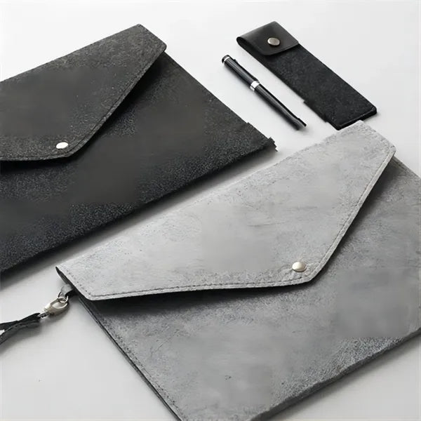 A4 Felt File Folder Document Holder Envelope