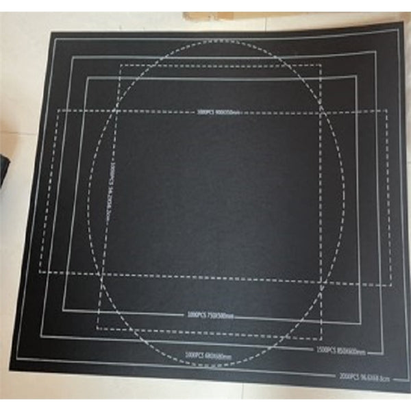 Felt floor mat