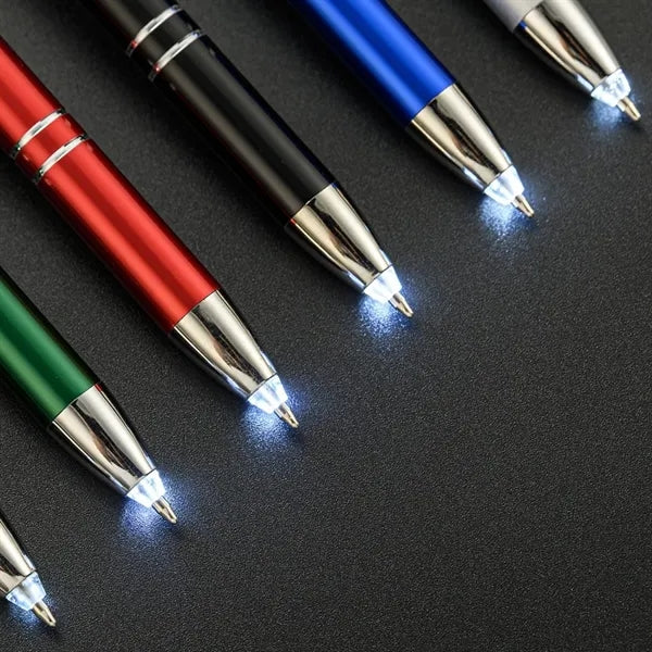 2-in-1 Stylus Retractable Ballpoint Pen
