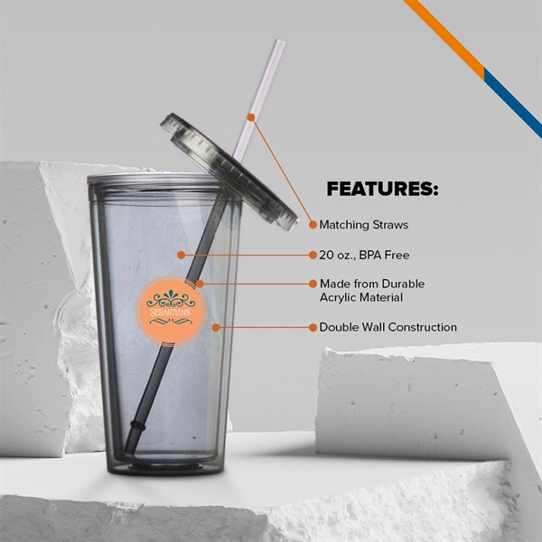Nuvante Acrylic Tumbler - 20 OZ.
