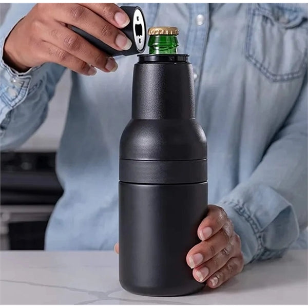 12oz. 3 in1 Beer Can Cooler Holder w/ Built-in Opener
