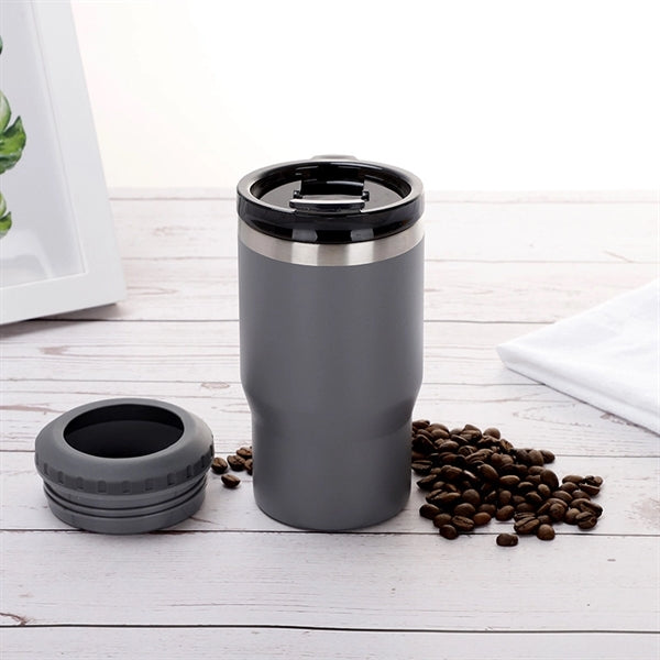 14oz. 4-in-1 Beer/ Bottle Can Cooler Holder w/ 2 Lids
