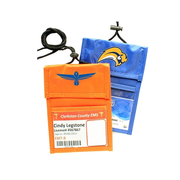 Neck Wallet with Pen Loop